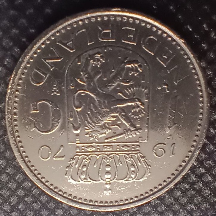 Additional view 1 of Netherlands 1 Gulden 1970 coin