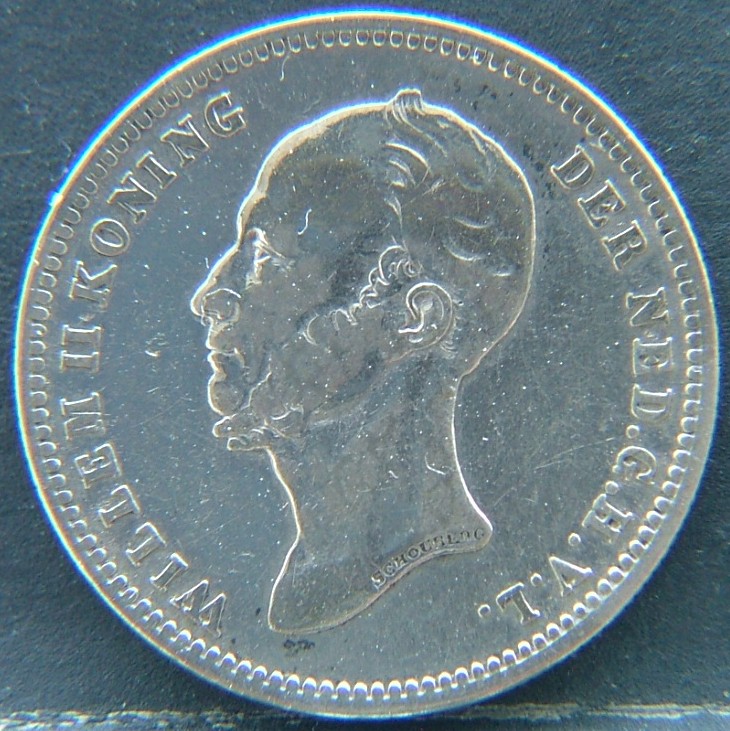 Front side of 🇳🇱 NETHERLANDS – Dutch Coin Tradition 25 Cents 1948 coin