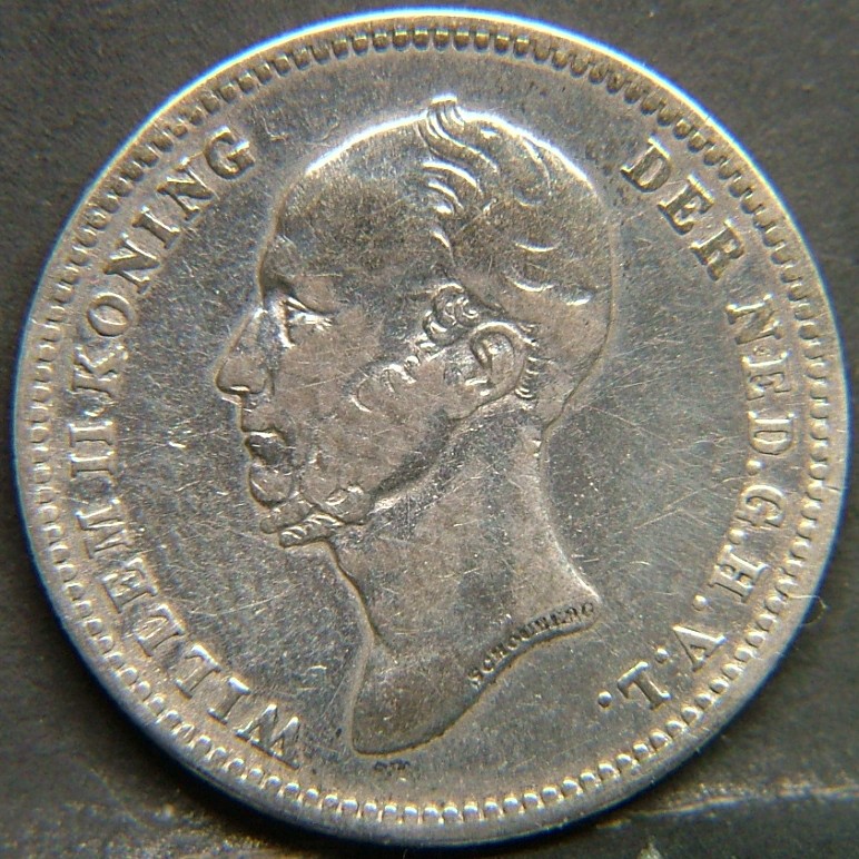 Back side of 🇳🇱 NETHERLANDS – Dutch Coin Tradition 25 Cents  1948 object