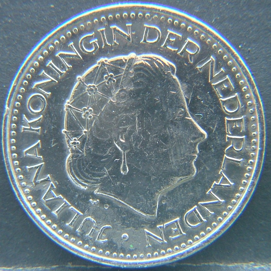 Front side of 🇳🇱 NETHERLANDS – Dutch Coin Tradition 1 Gulden 1970 coin
