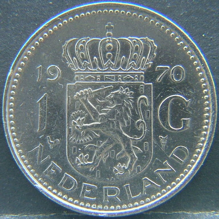 Additional view 1 of 🇳🇱 NETHERLANDS – Dutch Coin Tradition 1 Gulden  1970 object