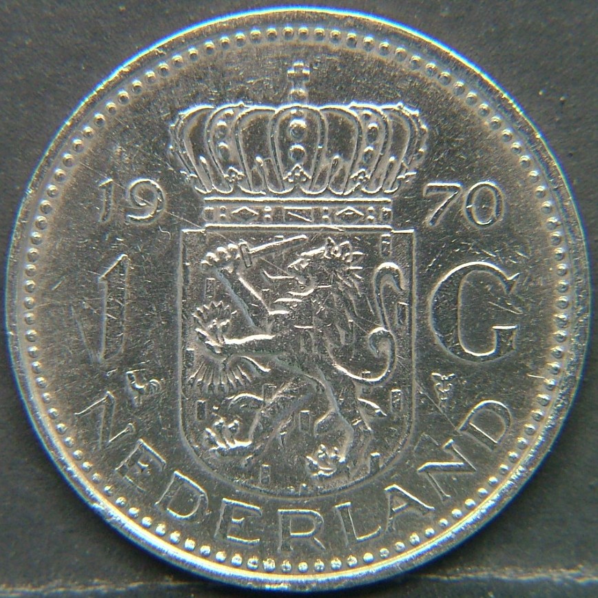 Additional view 2 of 🇳🇱 NETHERLANDS – Dutch Coin Tradition 1 Gulden  1970 object