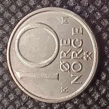 Additional view 1 of Norway 10 Ore 1990 coin
