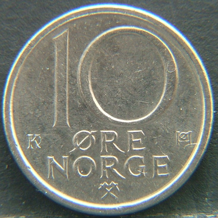 Additional view 1 of 🇳🇴 NORWAY – Scandinavian Coin Craft 10 Ore 1990 coin