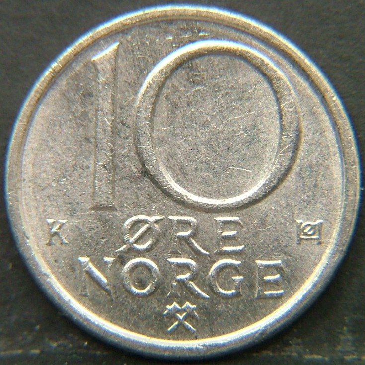 Additional view 2 of 🇳🇴 NORWAY – Scandinavian Coin Craft 10 Ore 1990 coin