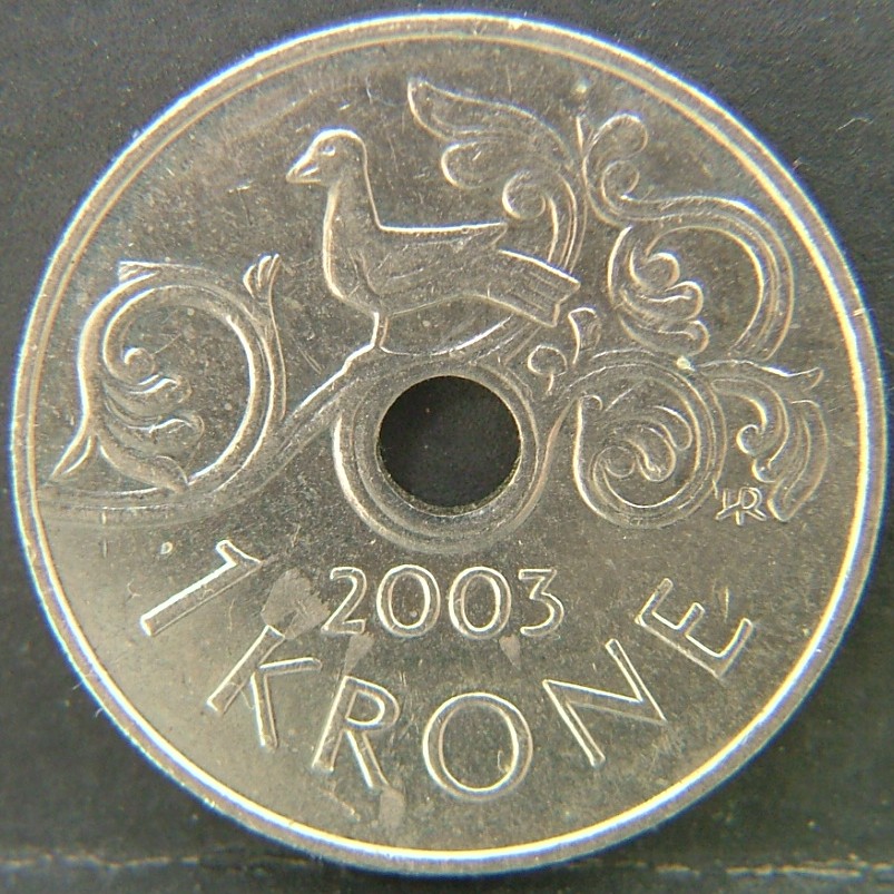 Additional view 2 of 🇳🇴 NORWAY – Scandinavian Coin Craft 1 Krone 2003 coin