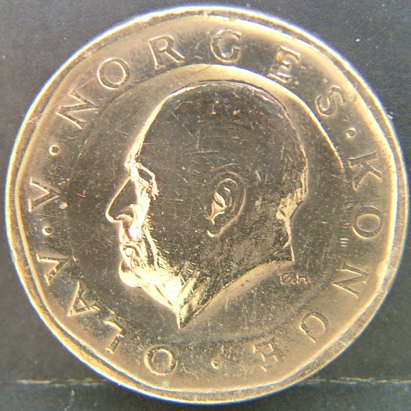 Back side of 🇳🇴 NORWAY – Scandinavian Coin Craft 10 Kroner 1985 coin