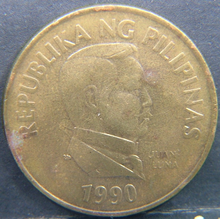 Back side of 🇵🇭 PHILIPPINES – Republic Coinage (1946–Present) 25 Sentimo  1990 object