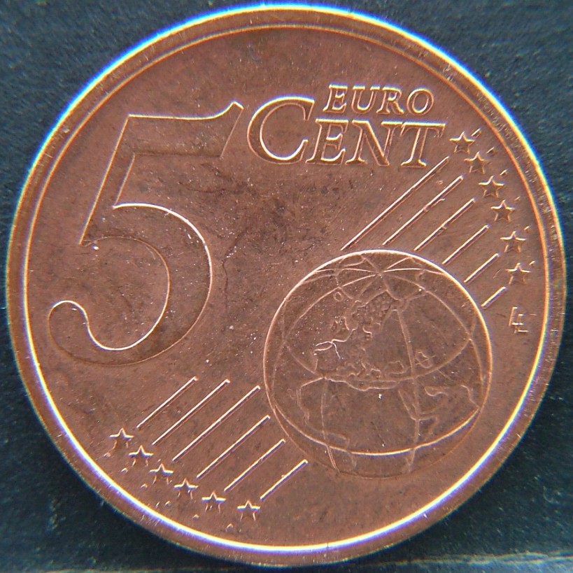Additional view 1 of 🇵🇹 PORTUGAL – From Escudo to Euro 5 Cents  2002 object