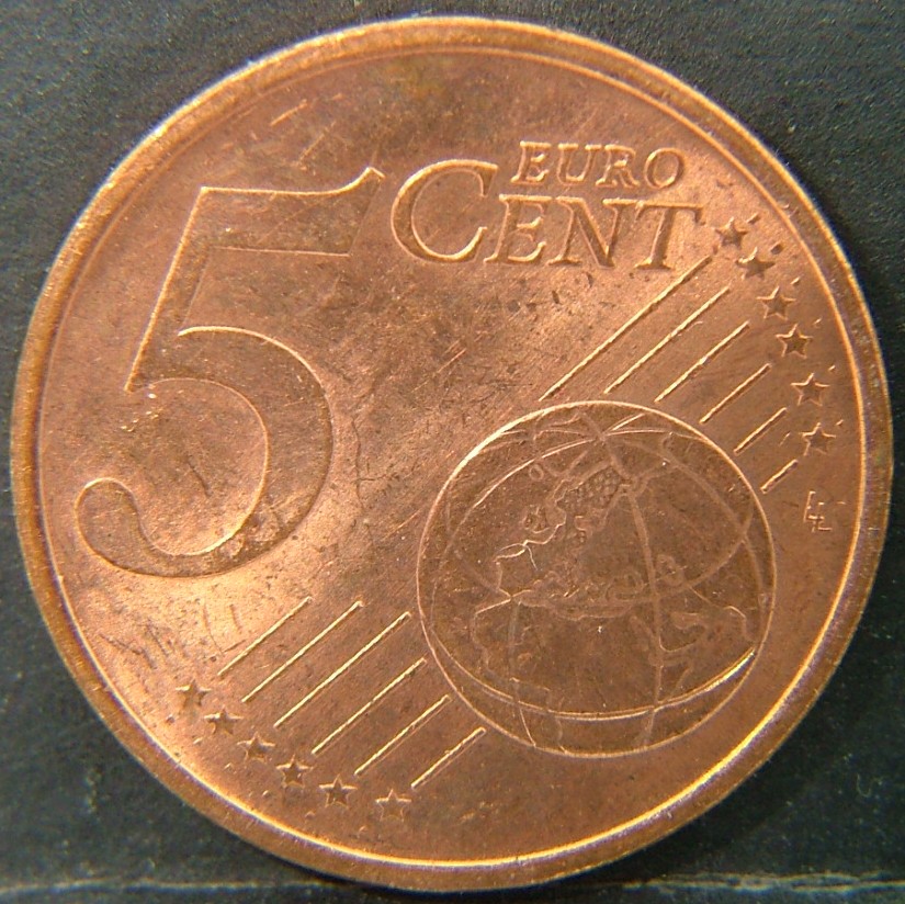 Additional view 2 of 🇵🇹 PORTUGAL – From Escudo to Euro 5 Cents  2002 object