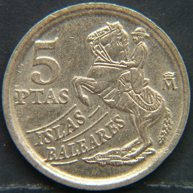 Additional view 1 of 🇪🇸 SPAIN – From Peseta to Euro 5 Pesetas  1997 object