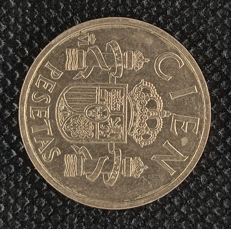 Additional view 2 of Spain 100 Pesetas 1984 coin