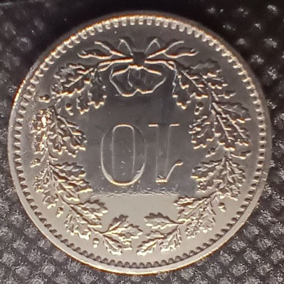 Additional view 1 of Switzerland 10 Rappen 1973 coin