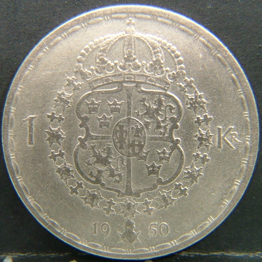 Additional view 2 of 🇸🇪 SWEDEN – Nordic Numismatic Legacy 1 Krona  1950 object