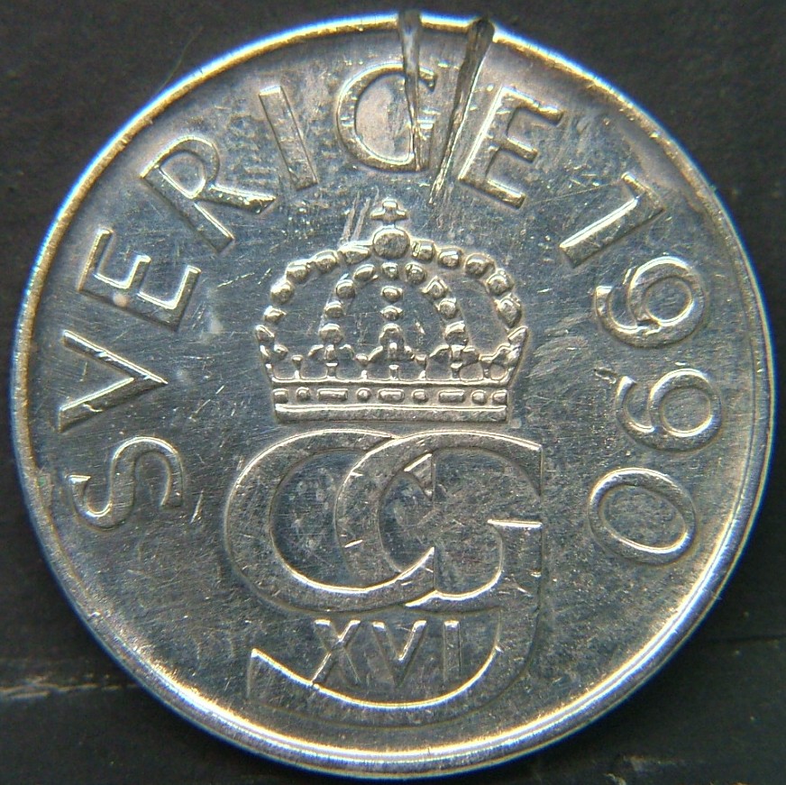 Back side of 🇸🇪 SWEDEN – Nordic Numismatic Legacy 5 Kronor  1990 object