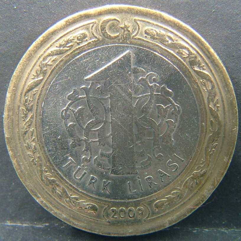 Additional view 2 of 🇹🇷 TURKEY – Ottoman Echoes in Modern Lira 1 Lire  2009 object