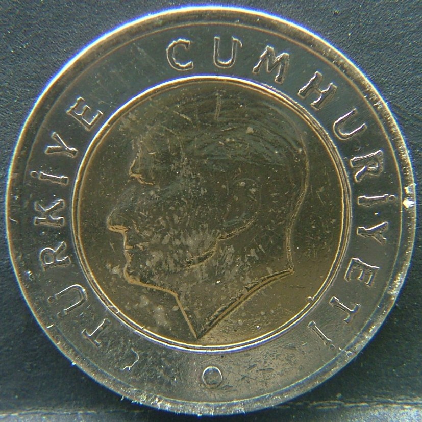 Front side of 🇹🇷 TURKEY – Ottoman Echoes in Modern Lira 50 Kurus 2010 coin
