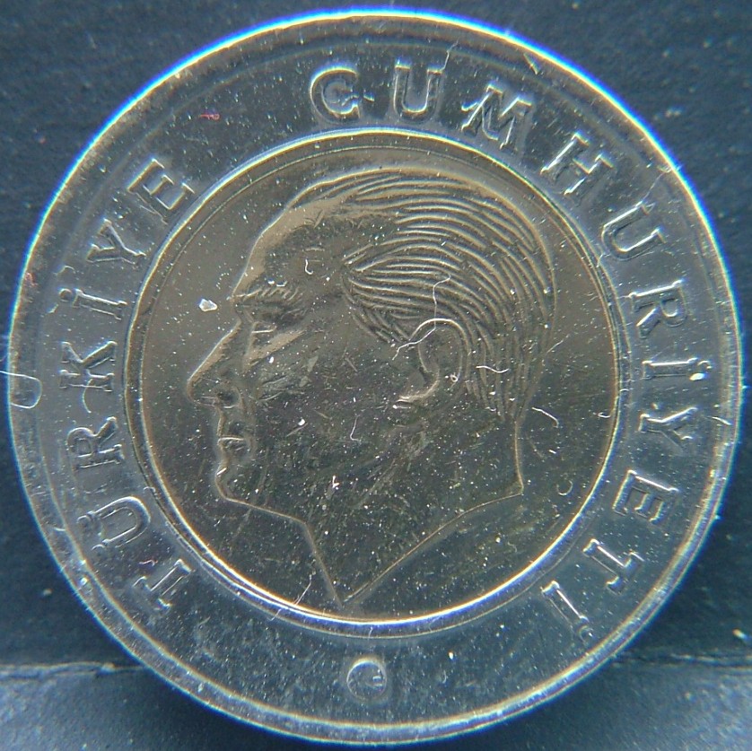 Front side of 🇹🇷 TURKEY – Ottoman Echoes in Modern Lira 50 Kurus 2015 coin