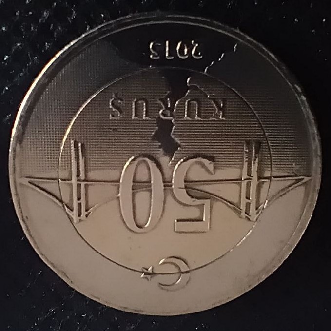 Additional view 2 of Turkey 50 Kurus 2015 coin