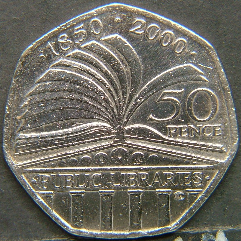 Additional view 2 of 🇬🇧 United Kingdom – Monarchs and Milestones 50 Pence  2000 object