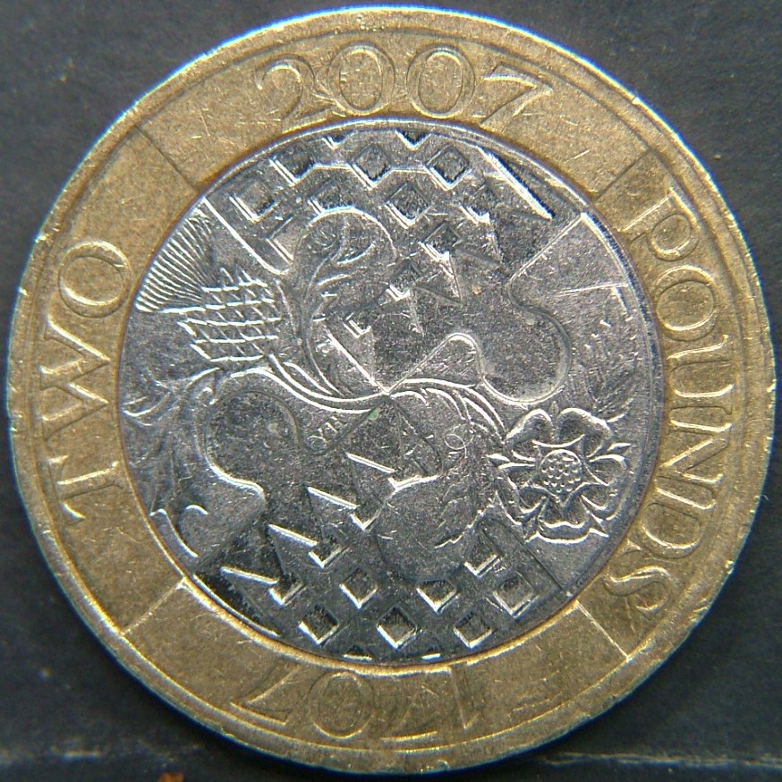 Additional view 2 of 🇬🇧 United Kingdom – Monarchs and Milestones 2 Pounds  2007 object