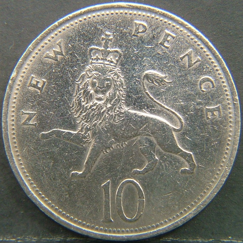 Additional view 2 of 🇬🇧 United Kingdom – Monarchs and Milestones 10 Pence 1969 coin