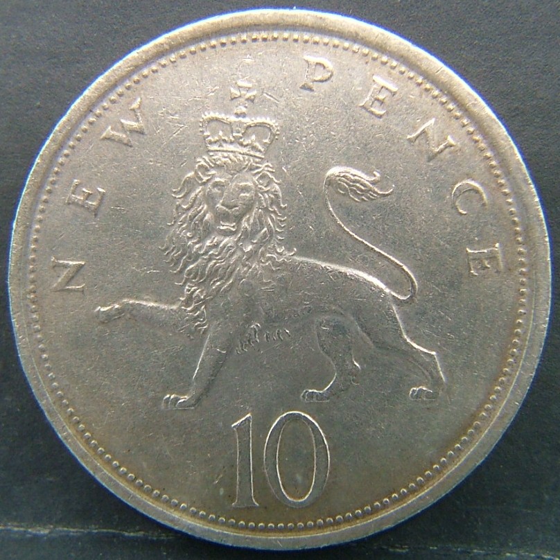 Additional view 2 of 🇬🇧 United Kingdom – Monarchs and Milestones 10 Pence 1975 coin