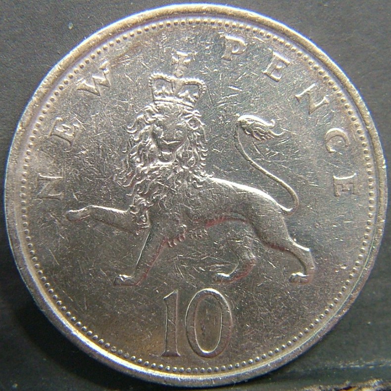 Additional view 2 of 🇬🇧 United Kingdom – Monarchs and Milestones 10 Pence 1977 coin