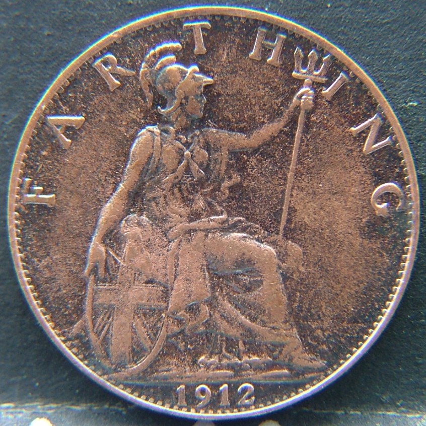Additional view 1 of 🇬🇧 United Kingdom – Monarchs and Milestones Farthing  1912 object