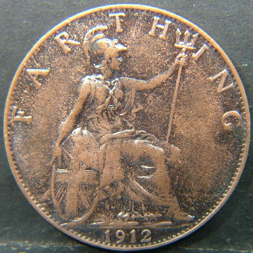Additional view 2 of 🇬🇧 United Kingdom – Monarchs and Milestones Farthing  1912 object