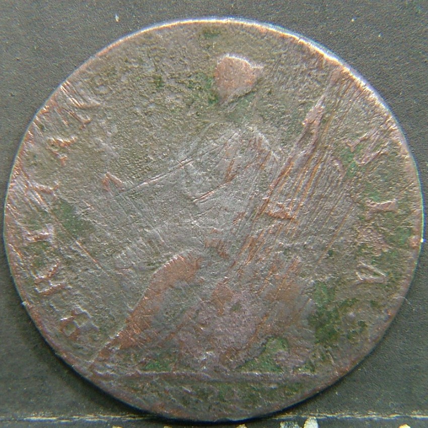 Additional view 2 of 🇬🇧 United Kingdom – Monarchs and Milestones Half Penny  1774 object