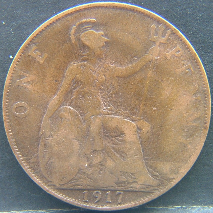 Additional view 1 of 🇬🇧 United Kingdom – Monarchs and Milestones 1 Penny  1917 object