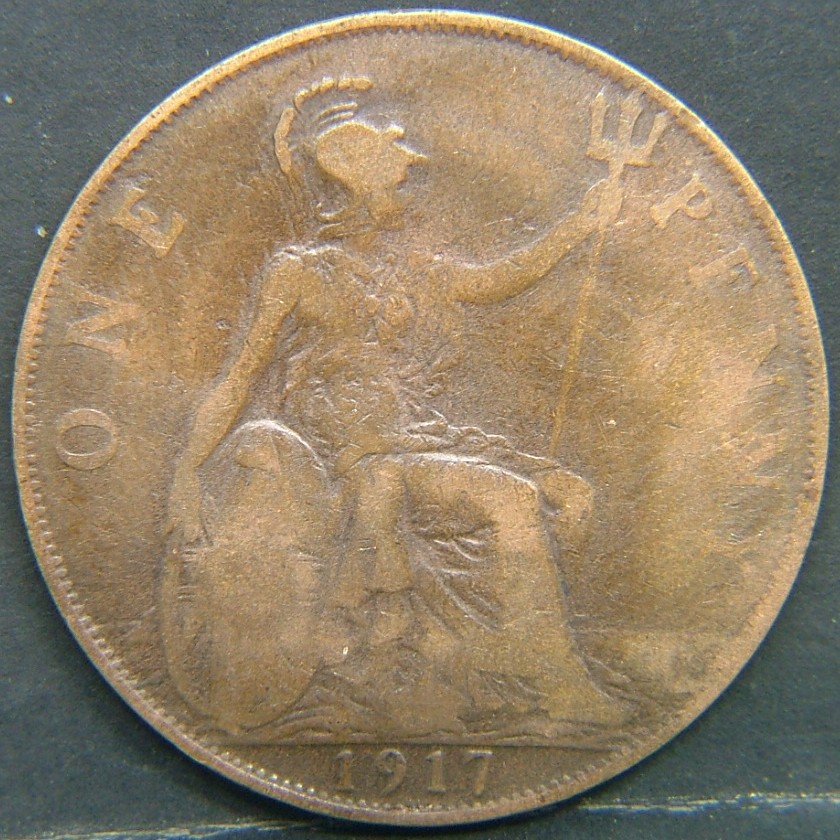 Additional view 2 of 🇬🇧 United Kingdom – Monarchs and Milestones 1 Penny  1917 object