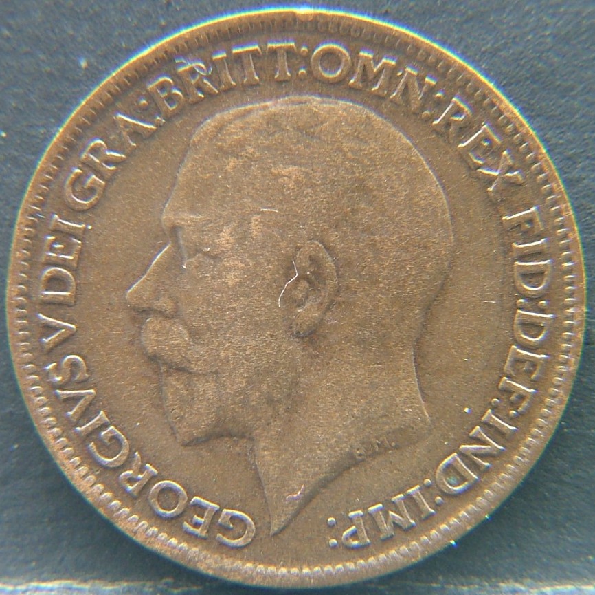 Back side of 🇬🇧 United Kingdom – Monarchs and Milestones 1 Farthing  1918 object