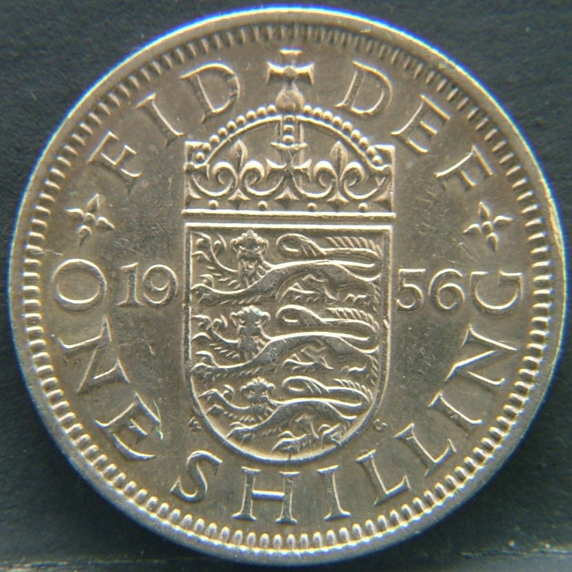 Additional view 1 of 🇬🇧 United Kingdom – Monarchs and Milestones 1 Shilling Eng 1956 coin
