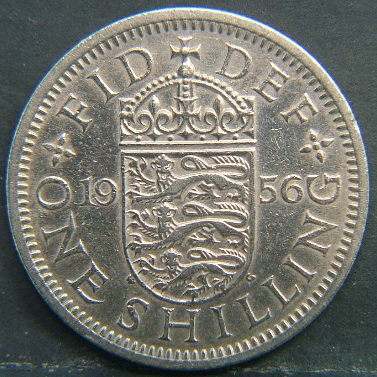 Additional view 2 of 🇬🇧 United Kingdom – Monarchs and Milestones 1 Shilling Eng 1956 coin