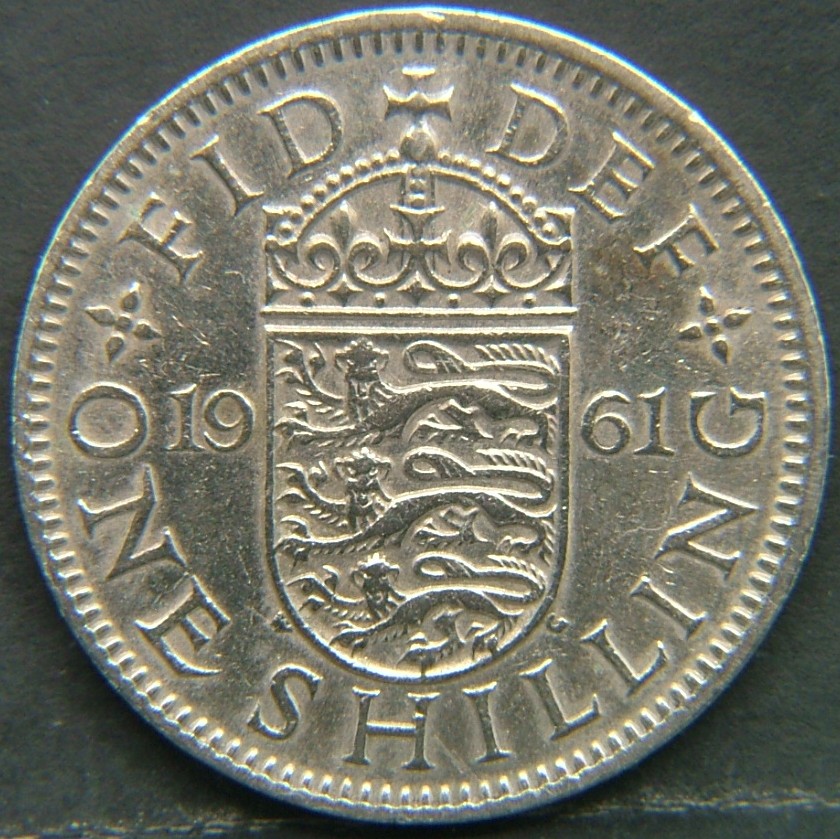 Additional view 2 of 🇬🇧 United Kingdom – Monarchs and Milestones 1 Shilling Eng 1961 coin