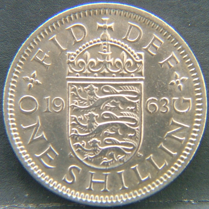 Additional view 1 of 🇬🇧 United Kingdom – Monarchs and Milestones 1 Shilling 1963 coin