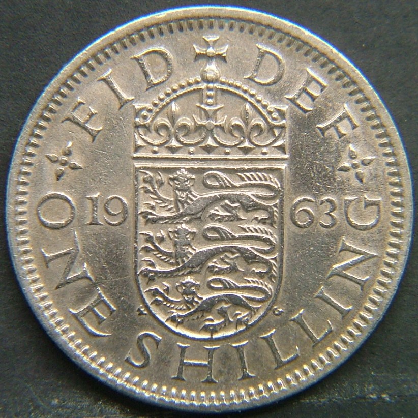 Additional view 2 of 🇬🇧 United Kingdom – Monarchs and Milestones 1 Shilling 1963 coin