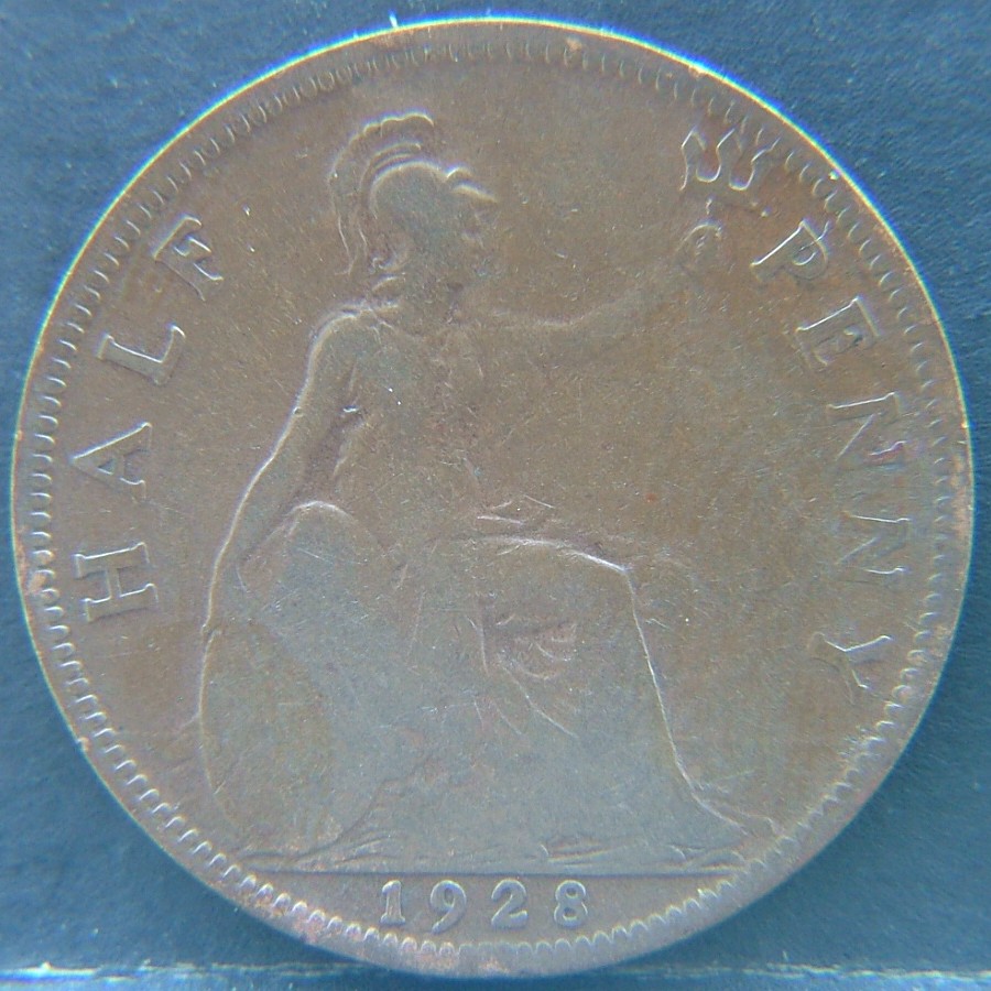 Additional view 1 of 🇬🇧 United Kingdom – Monarchs and Milestones Half Penny  1928 object