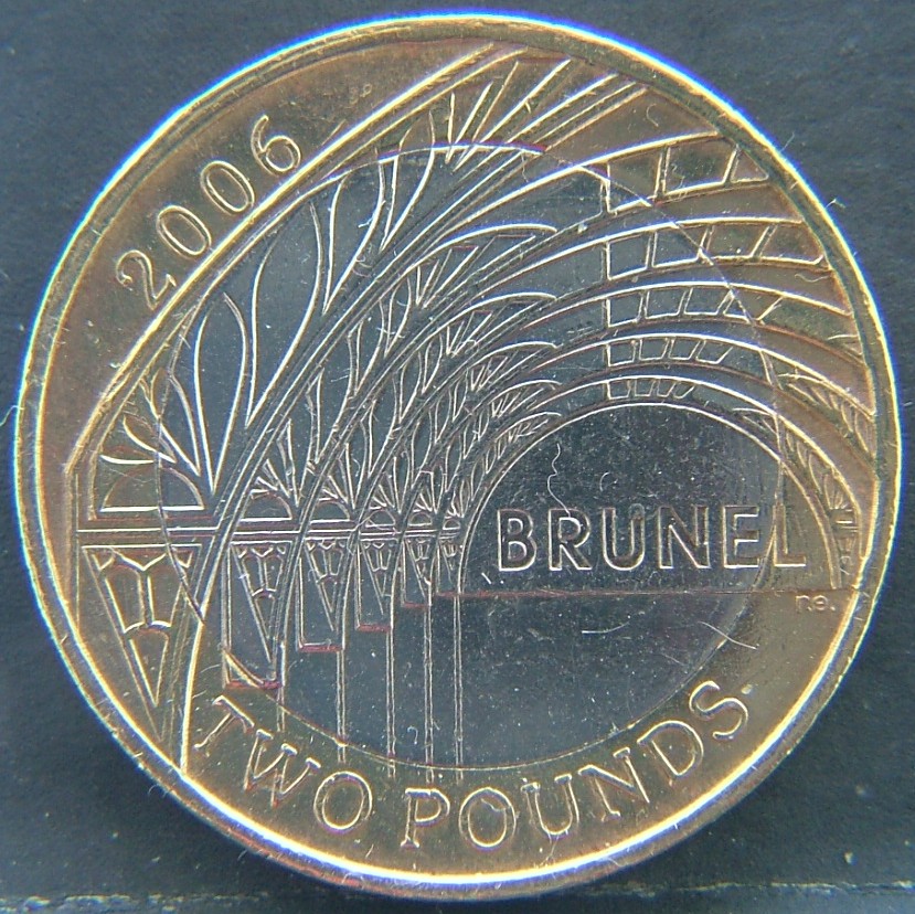 Additional view 1 of 🇬🇧 United Kingdom – Monarchs and Milestones 2 Pounds 2006 coin