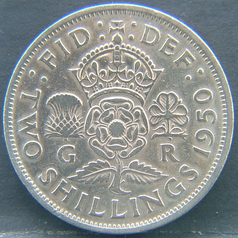 Additional view 1 of 🇬🇧 United Kingdom – Monarchs and Milestones 2 Shillings 1950 coin