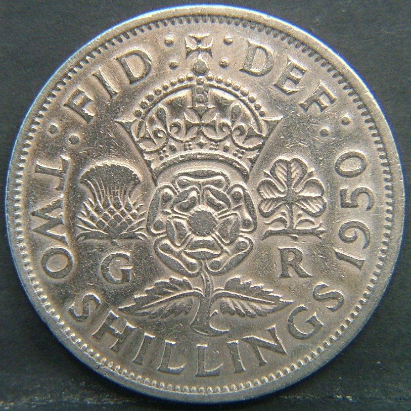 Additional view 2 of 🇬🇧 United Kingdom – Monarchs and Milestones 2 Shillings 1950 coin