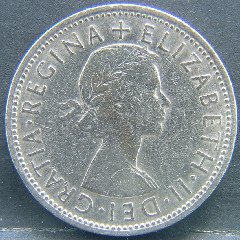 Front side of 🇬🇧 United Kingdom – Monarchs and Milestones 2 Shillings 1966 coin