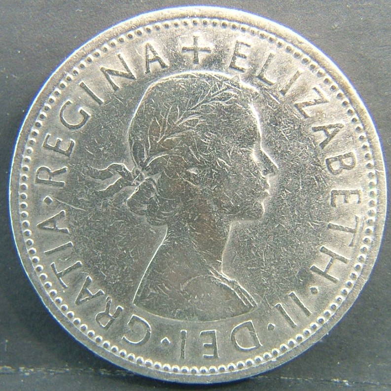 Back side of 🇬🇧 United Kingdom – Monarchs and Milestones 2 Shillings 1966 coin