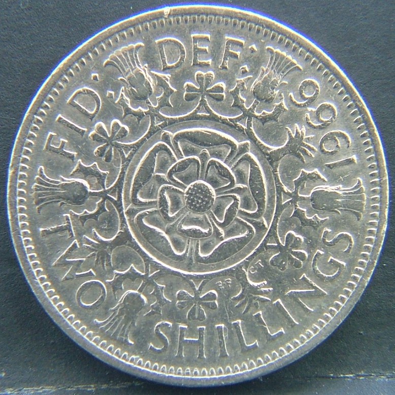 Additional view 1 of 🇬🇧 United Kingdom – Monarchs and Milestones 2 Shillings 1966 coin