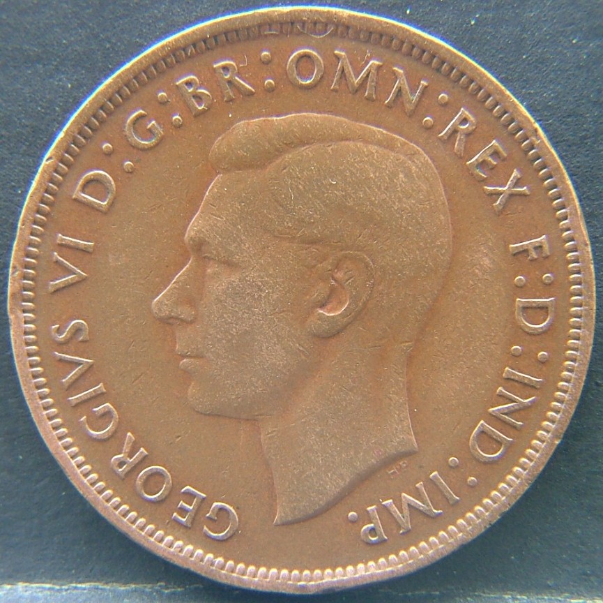 Back side of 🇬🇧 United Kingdom – Monarchs and Milestones 1 Penny  1937 object