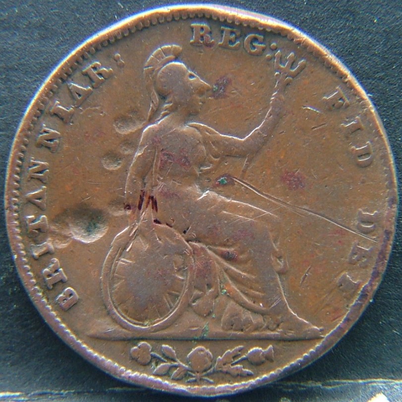 Additional view 1 of 🇬🇧 United Kingdom – Monarchs and Milestones Farthing  1847 object