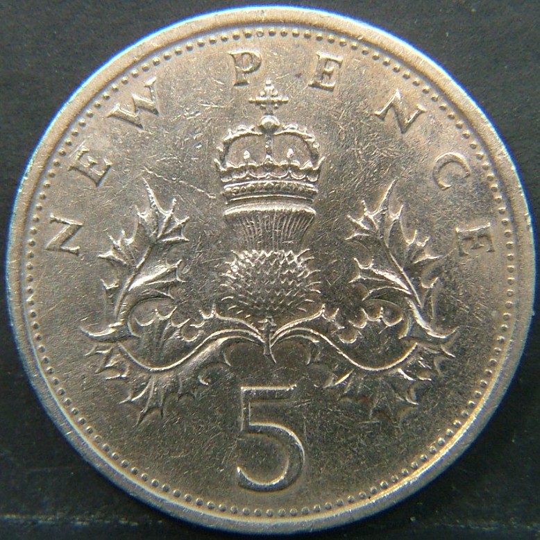 Additional view 2 of 🇬🇧 United Kingdom – Monarchs and Milestones 5 Pence 1980 coin