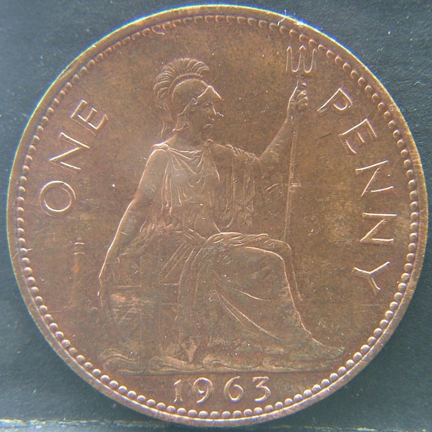Additional view 1 of 🇬🇧 United Kingdom – Monarchs and Milestones 1 Penny  1963 object